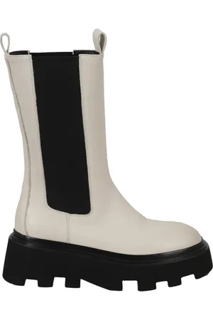 Elena Iachi Dames, Schoenen, Wit, Maat: 40 EU Leer