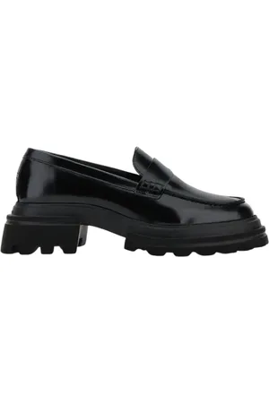 Hogan Dames, Schoenen, Zwart, Maat: 35 EU Leer