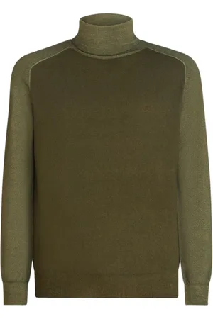 Etro Heren, Sweatshirts & Hoodies, Groen, Maat: 2XL Wol