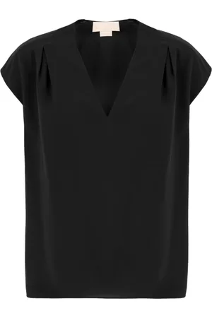 GENNY Dames, Blouses & Shirts, Zwart, Maat: XL