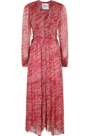 Isabel Marant Dames, Jurken, Rood, Maat: XS Zijde