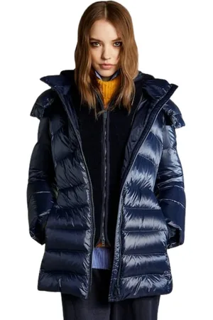 FAY Dames, Jassen, Blauw, Maat: S Leer