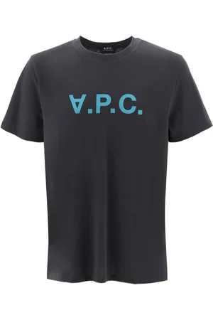 A.P.C. Heren, Tops, Grijs, Maat: XS Katoen