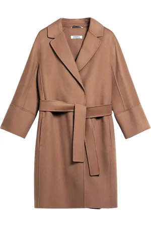 Max Mara Dames, Mantels, , Maat: L Wol