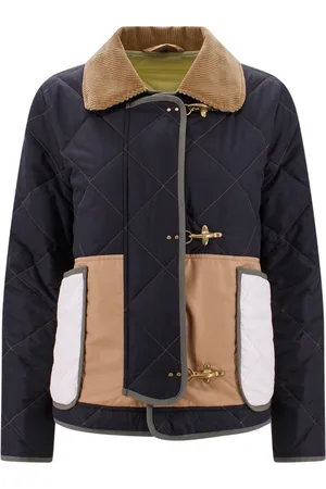 FAY Dames, Jassen, Zwart, Maat: L Corduroy
