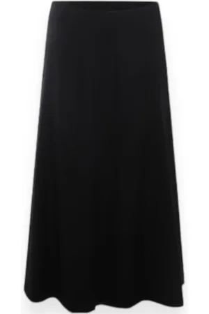 Brunello Cucinelli Dames, Rokken, Zwart, Maat: XS Wol