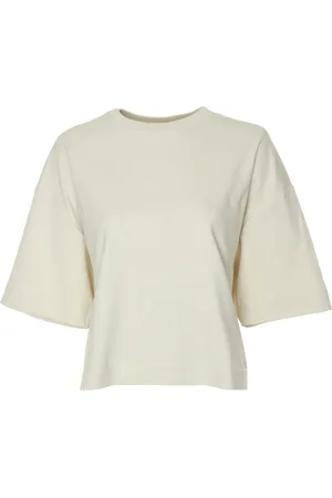 Drykorn Dames, Tops, Wit, Maat: XL Katoen