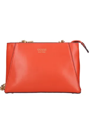 Guess Dames, Tassen, Oranje, Maat: ONE Size Leer