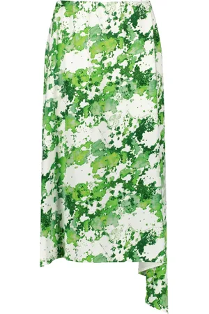 Taifun Dames, Rokken, Groen, Maat: XL Leer