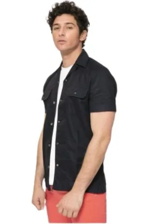Brunello Cucinelli Heren, Overhemden, Blauw, Maat: XL Katoen