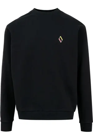 MARCELO BURLON Heren, Sweatshirts & Hoodies, Zwart, Maat: M Katoen