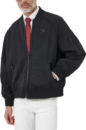 Calvin Klein Heren, Sweatshirts & Hoodies, Zwart, Maat: 2XL Polyamide