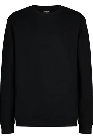 Dondup Heren, Sweatshirts & Hoodies, Zwart, Maat: M Katoen