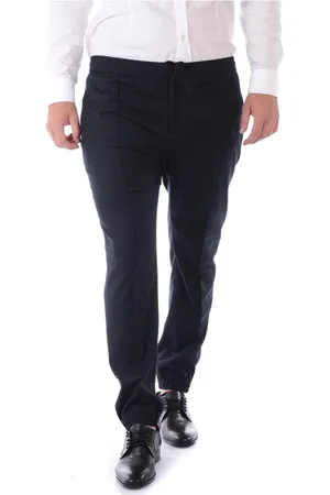 D.A. Daniele Alessandrini Heren, Broeken, Blauw, Maat: S Viscose