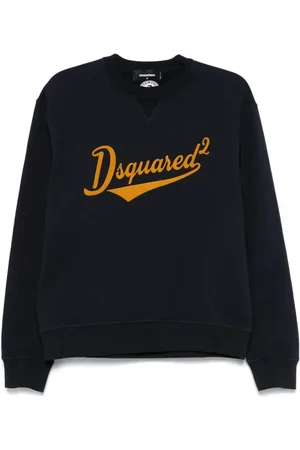 Dsquared2 Heren, Sweatshirts & Hoodies, Blauw, Maat: S Fleece