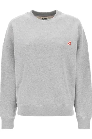 Autry Dames, Sweatshirts & Hoodies, Grijs, Maat: M Katoen