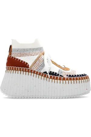 Chloé Dames, Schoenen, Wit, Maat: 42 EU Leer