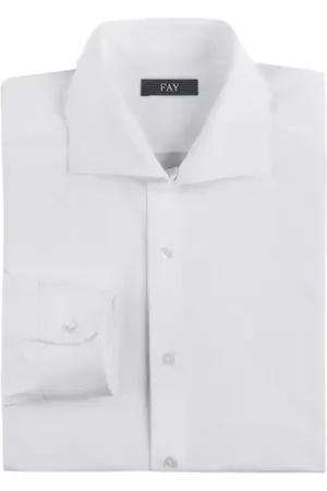 FAY Heren, Overhemden, Wit, Maat: XL