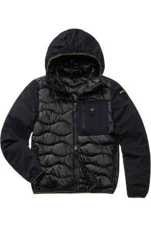 Blauer Heren, Jassen, Zwart, Maat: XL Nylon