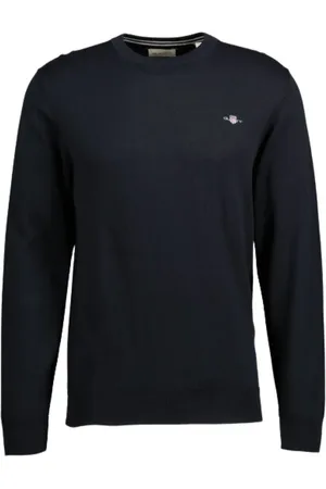 GANT Heren, Sweatshirts & Hoodies, Zwart, Maat: XL Katoen