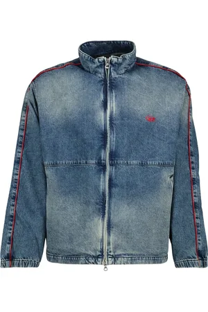 Diesel Heren, Jassen, Blauw, Maat: L Denim