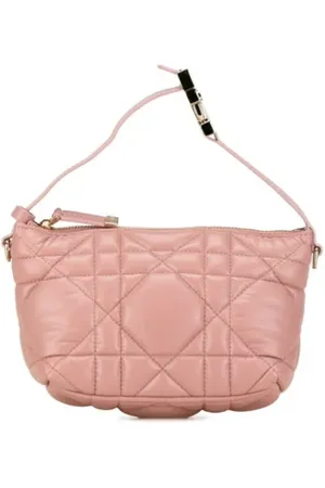 Dior Dames, Pre-owned, Roze, Maat: ONE Size Leer