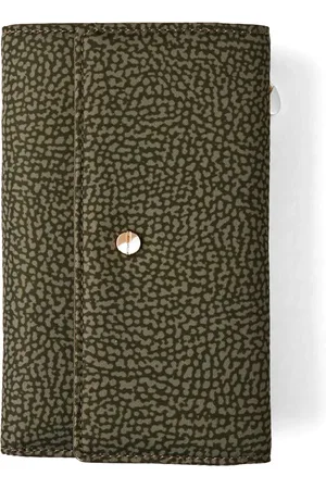 Borbonese Dames, Accessoires, Groen, Maat: ONE Size Leer