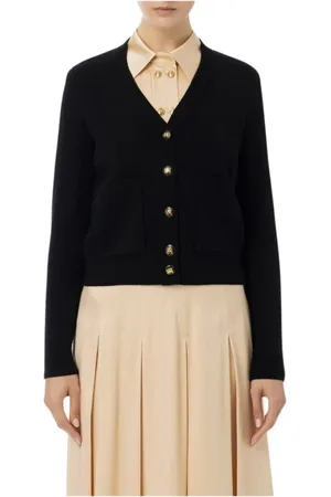 Elisabetta Franchi Dames, Truien, Zwart, Maat: L