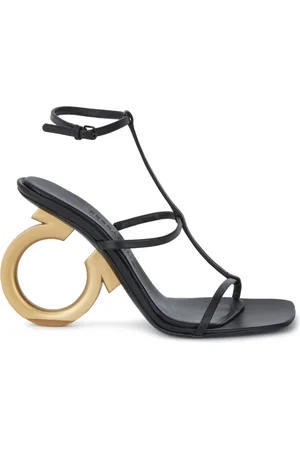 Salvatore Ferragamo Dames, Schoenen, Zwart, Maat: 36 1/2 EU Leer