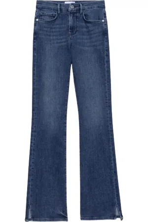 Frame Dames, Jeans, Blauw, Maat: W25 Katoen