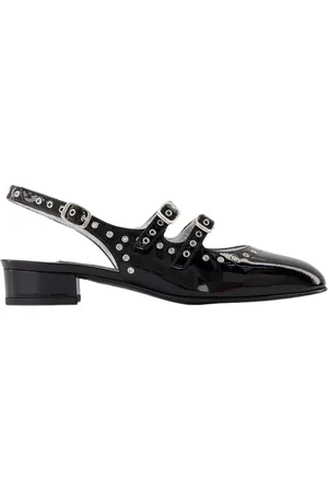 Carel Dames, Schoenen, Zwart, Maat: 37 EU Leer
