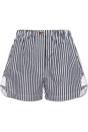 Sportmax Dames, Korte broeken, Grijs, Maat: 2XS Katoen