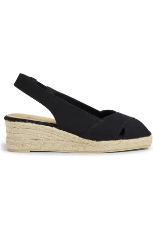 Castaner Dames, Schoenen, Zwart, Maat: 39 EU Katoen