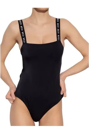 Dsquared2 Dames, Badkleding, Zwart, Maat: L