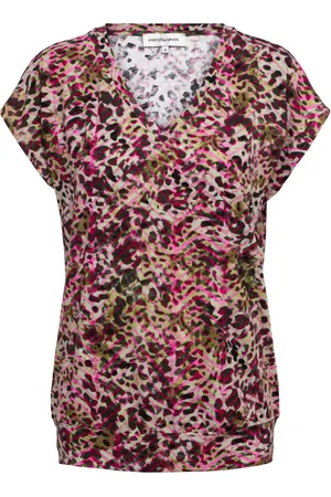 &Co Woman Dames, Blouses & Shirts, Veelkleurig, Maat: M Viscose