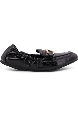 Salvatore Ferragamo Dames, Schoenen, Zwart, Maat: 35 1/2 EU Leer