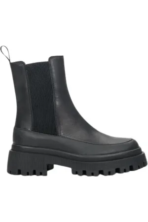 Estro Dames, Schoenen, Zwart, Maat: 39 EU Leer