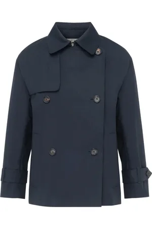 Max Mara Dames, Jassen, Blauw, Maat: S