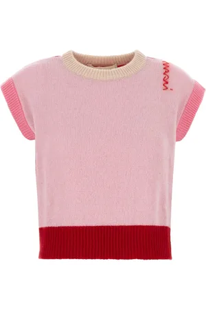 Marni Dames, Truien, Roze, Maat: XS Kasjmier