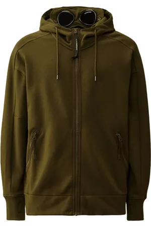 C.P. Company Heren, Sweatshirts & Hoodies, Groen, Maat: 2XL Katoen