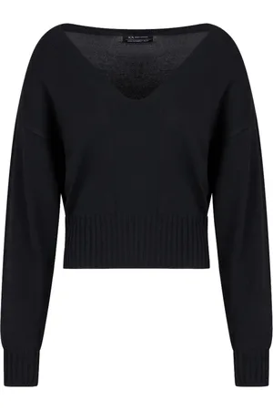 Armani Exchange Dames, Truien, Zwart, Maat: S
