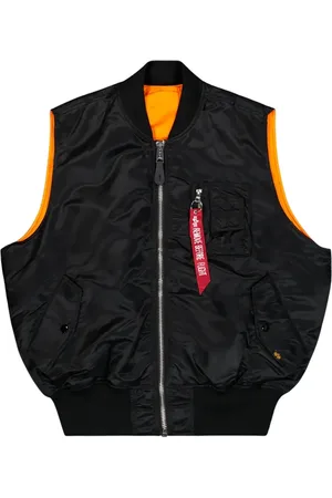 Alpha Industries Heren, Jassen, Zwart, Maat: M