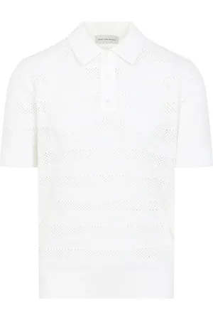 DRIES VAN NOTEN Heren, Tops, Wit, Maat: M Viscose