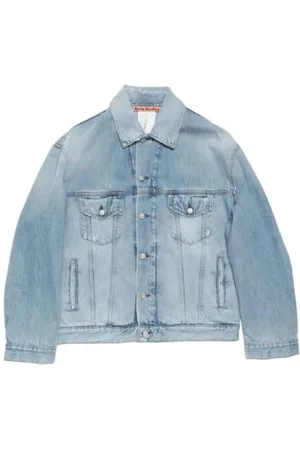 Acne Studios Heren, Jassen, Blauw, Maat: L Denim