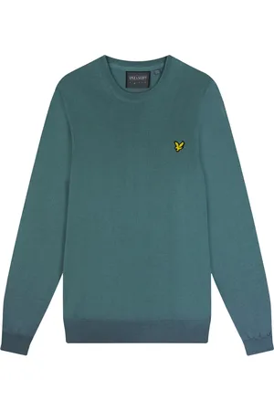 Lyle & Scott Heren, Truien, Blauw, Maat: XS Wol