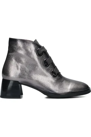 Hispanitas Dames, Schoenen, Grijs, Maat: 37 EU Leer