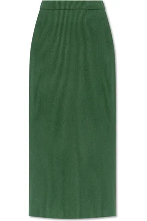 By Malene Birger Dames, Rokken, Groen, Maat: S Viscose