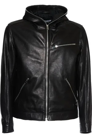Dondup Heren, Jassen, Zwart, Maat: XL Leer