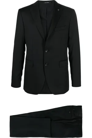TAGLIATORE Heren, Pakken, Zwart, Maat: 2XL Katoen