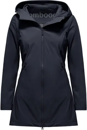 Bomboogie Dames, Mantels, Blauw, Maat: 2XL Nylon